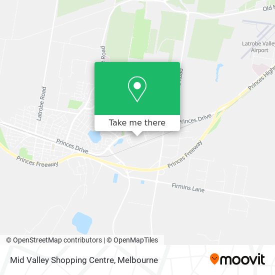 Mid Valley Shopping Centre map