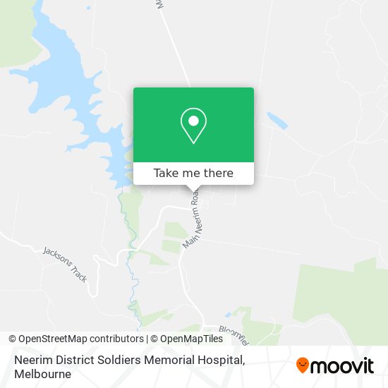 Neerim District Soldiers Memorial Hospital map