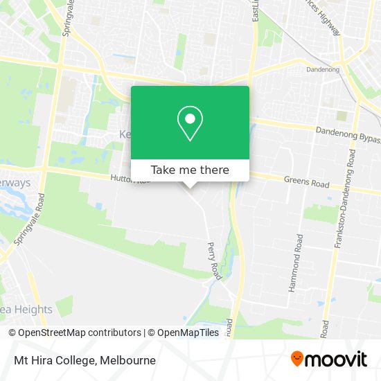 Mt Hira College map
