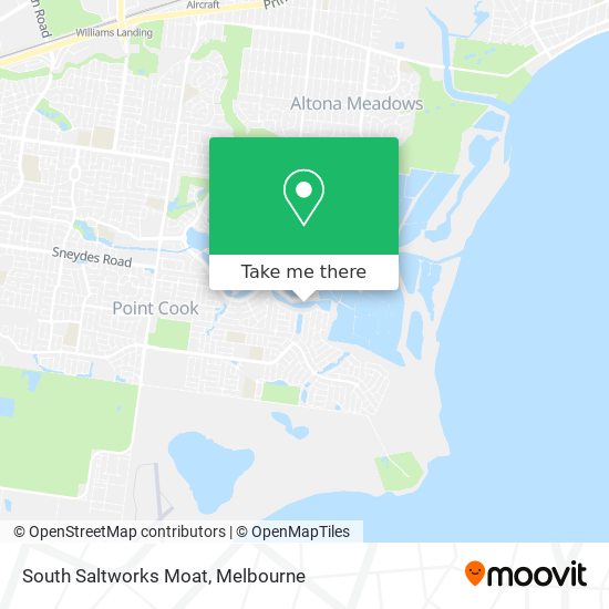 South Saltworks Moat map