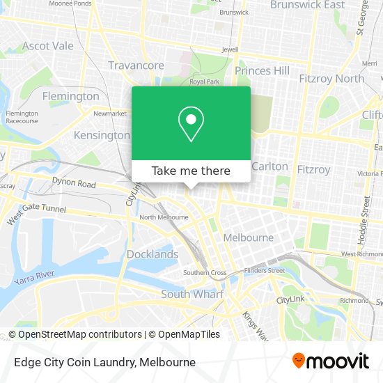 Edge City Coin Laundry map