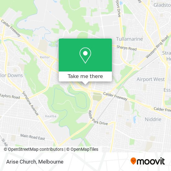 Arise Church map