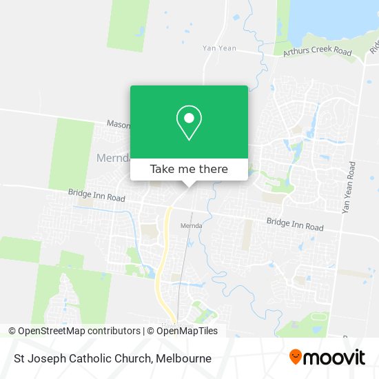 Mapa St Joseph Catholic Church