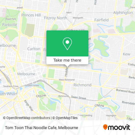 Tom Toon Thai Noodle Cafe map