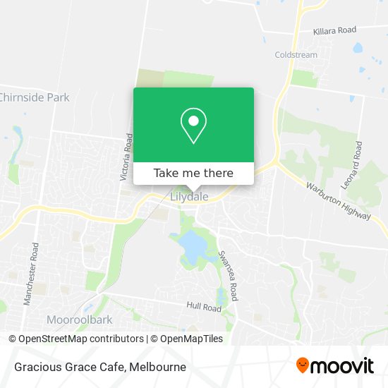 Gracious Grace Cafe map