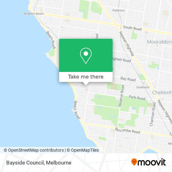 Bayside Council map