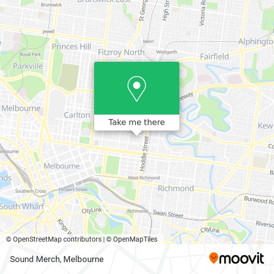Sound Merch map