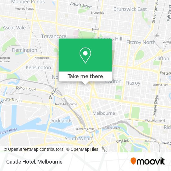 Castle Hotel map