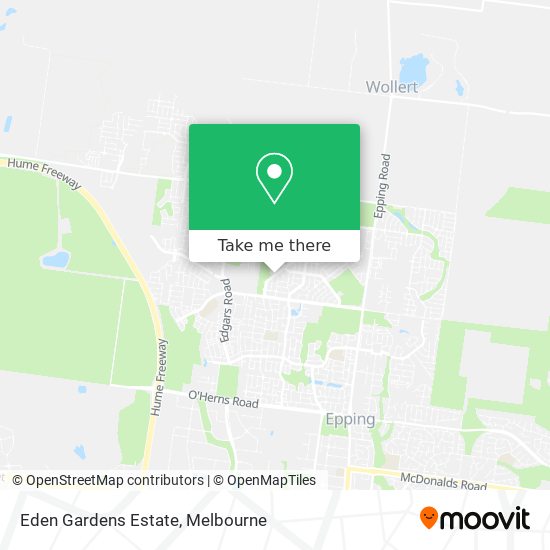 Eden Gardens Estate map