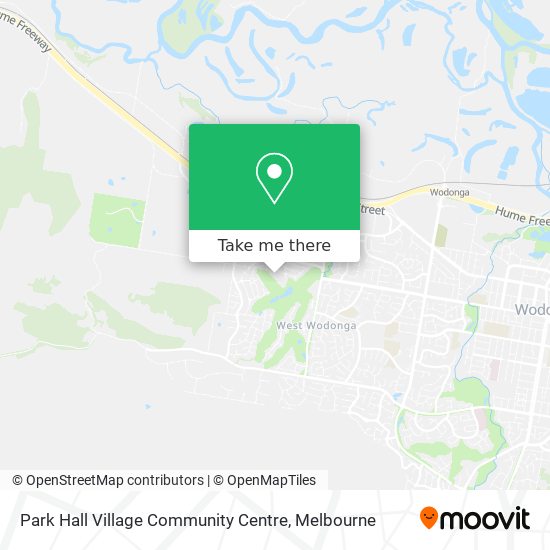 Park Hall Village Community Centre map