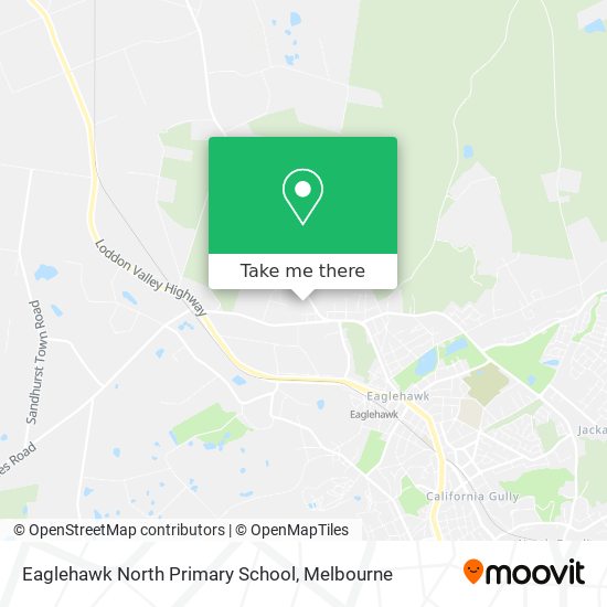 Eaglehawk North Primary School map