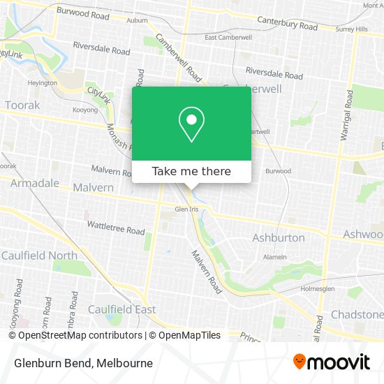 Glenburn Bend map