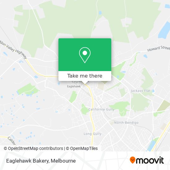 Eaglehawk Bakery map
