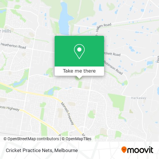 Cricket Practice Nets map