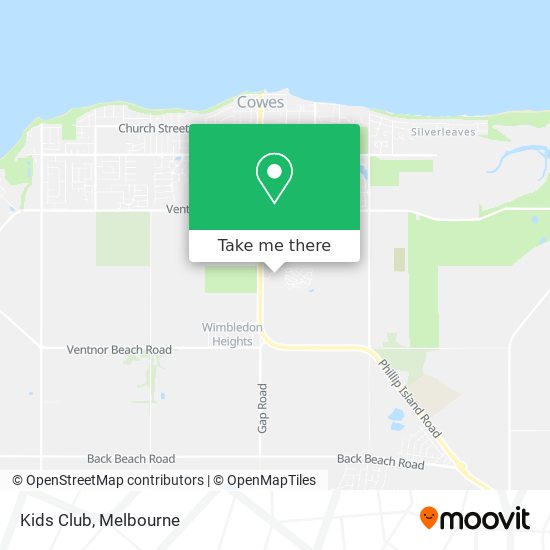 Kids Club map