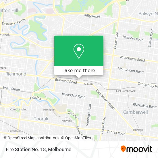 Fire Station No. 18 map