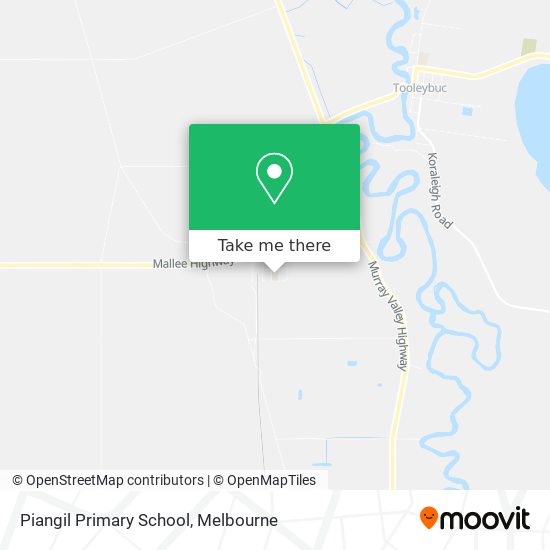 Piangil Primary School map