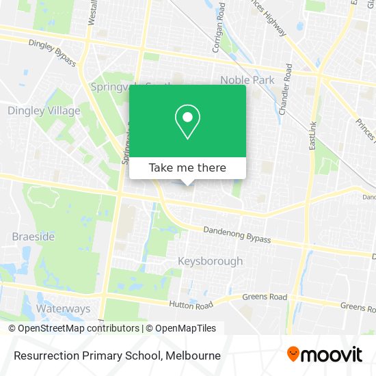 Resurrection Primary School map