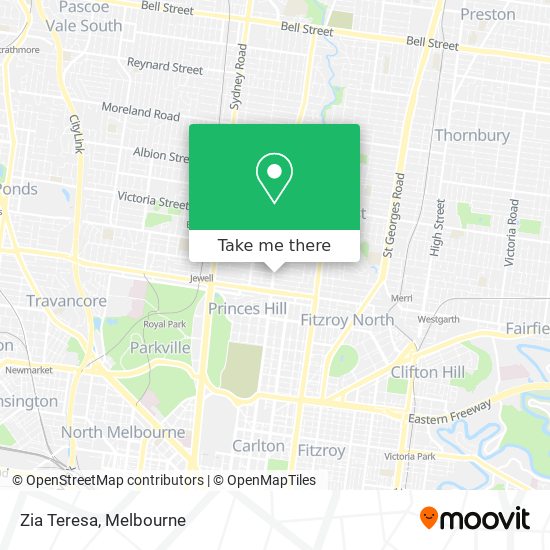 Zia Teresa map