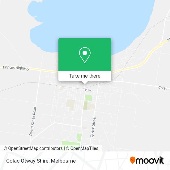 Colac Otway Shire map