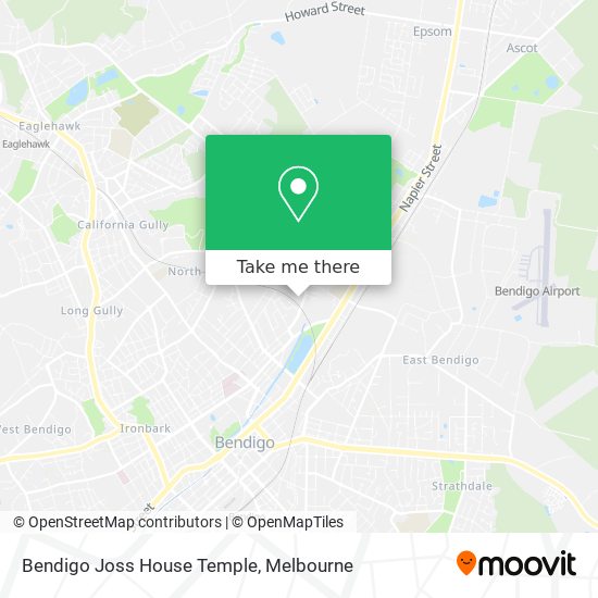 Bendigo Joss House Temple map