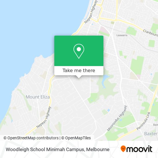 Woodleigh School Minimah Campus map