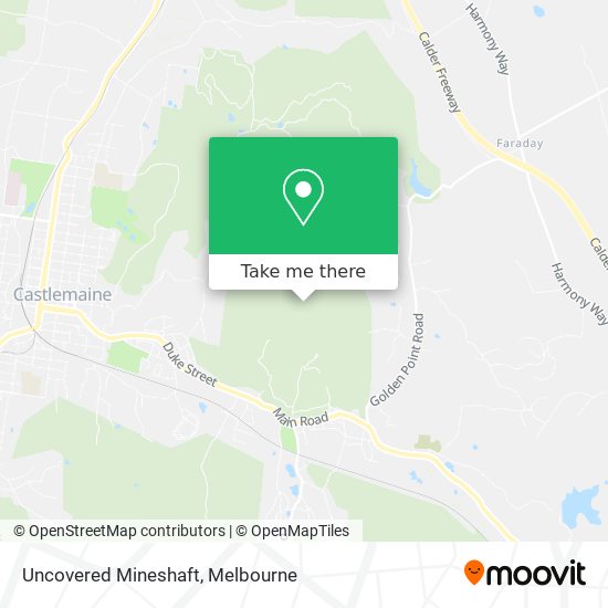 Uncovered Mineshaft map
