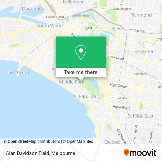 Alan Davidson Field map
