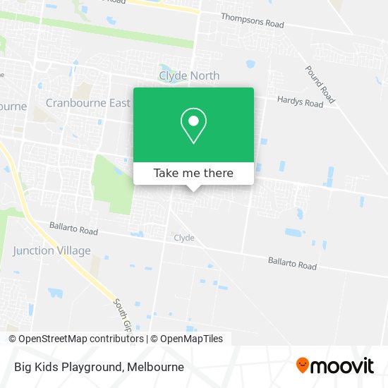Big Kids Playground map