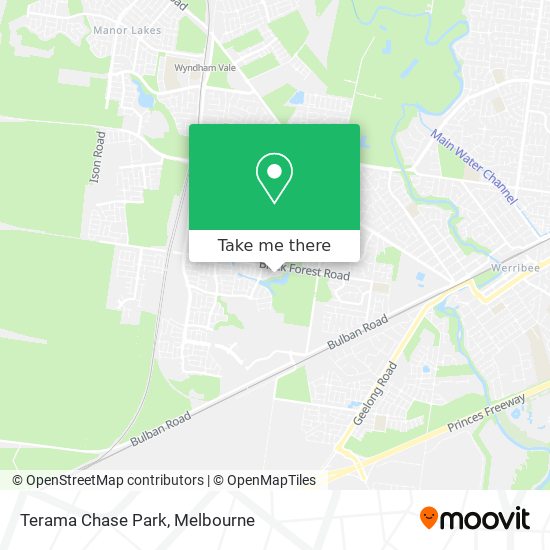 Terama Chase Park map