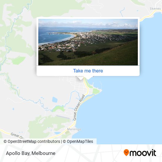 Apollo Bay map