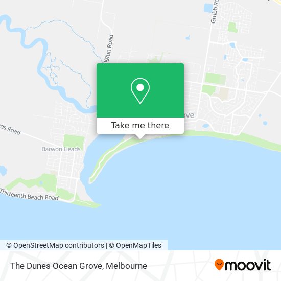 The Dunes Ocean Grove map