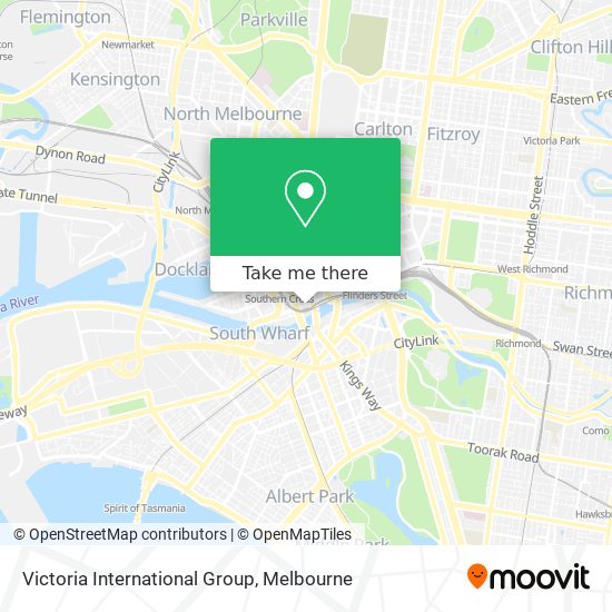 Victoria International Group map