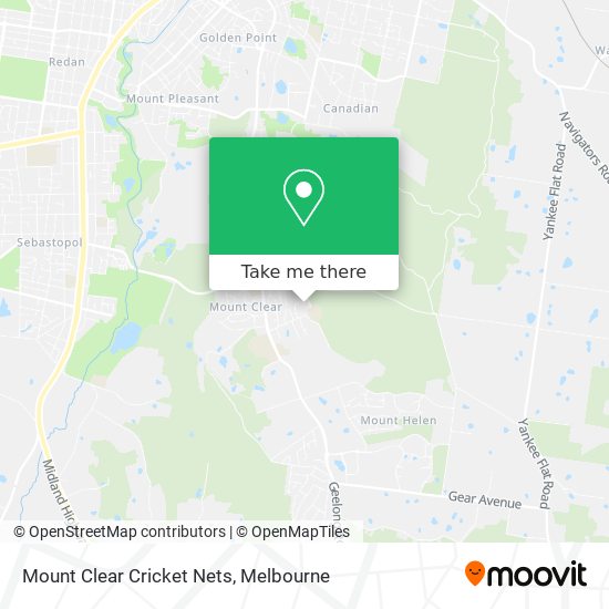 Mount Clear Cricket Nets map