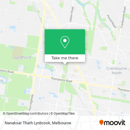 Nanaksar Thath Lynbrook map