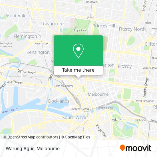 Warung Agus map