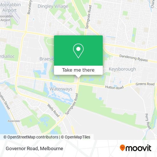 Governor Road map