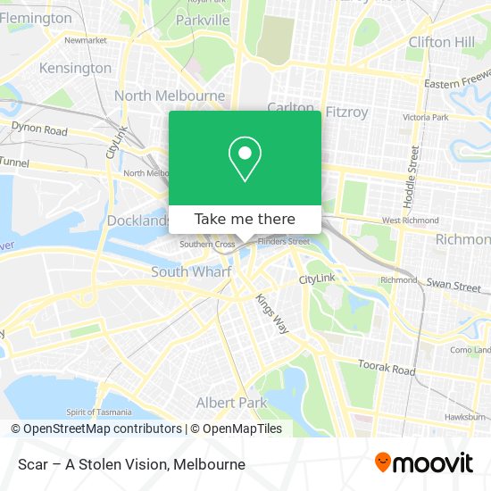 Scar – A Stolen Vision map