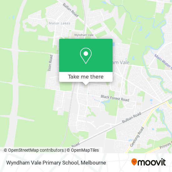 Wyndham Vale Primary School map