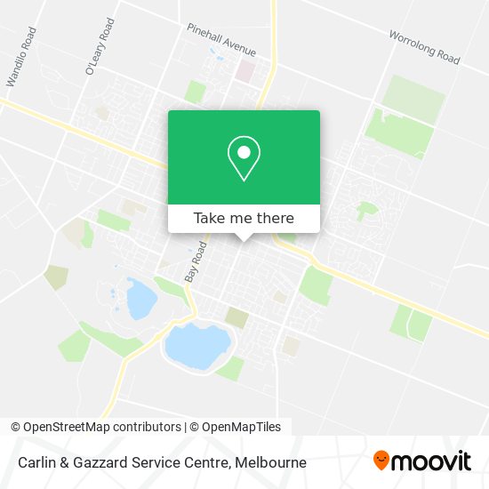 Carlin & Gazzard Service Centre map