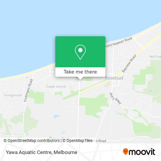 Yawa Aquatic Centre map