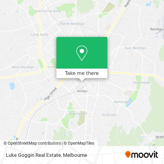 Luke Goggin Real Estate map