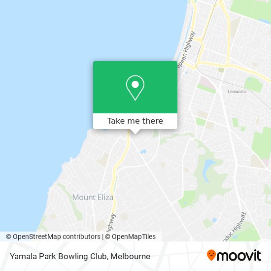 Yamala Park Bowling Club map