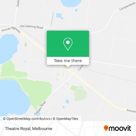 Theatre Royal map