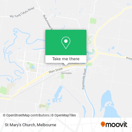 St Mary's Church map