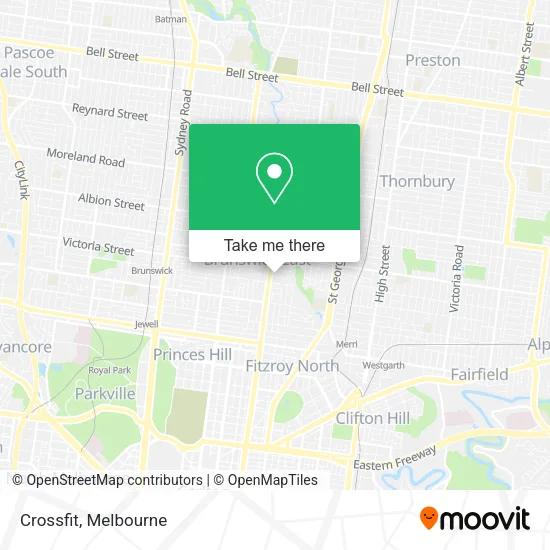 Crossfit map