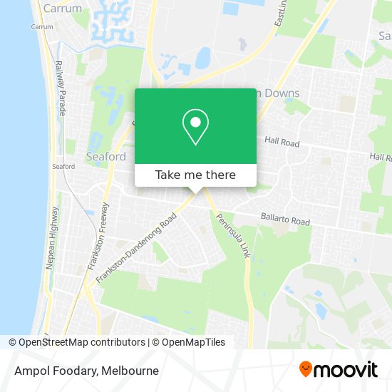 Ampol Foodary map