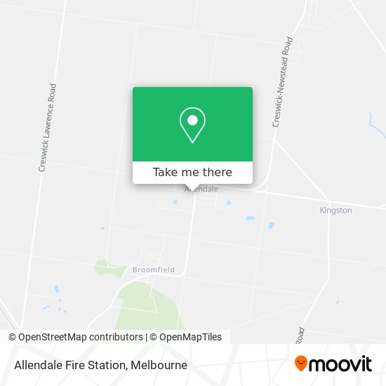 Allendale Fire Station map