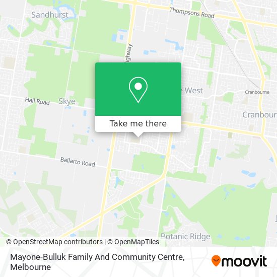 Mayone-Bulluk Family And Community Centre map