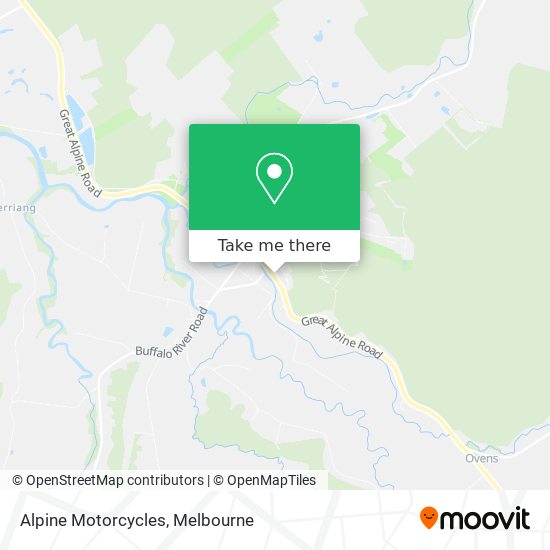 Alpine Motorcycles map